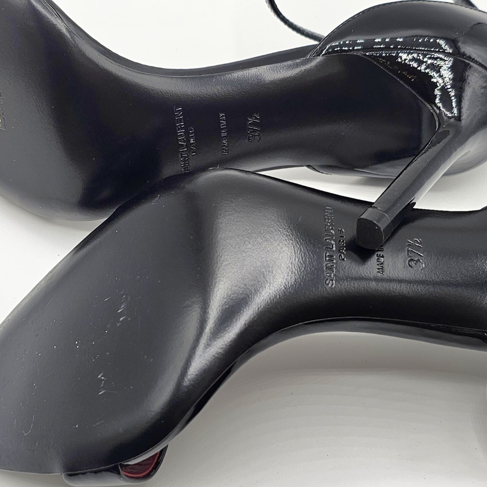 Saint Laurent Black Women's Heels 37 1/2 - Picture 7 of 11